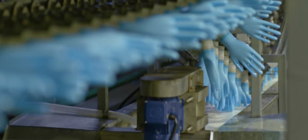 Liquid silicone rubber molding