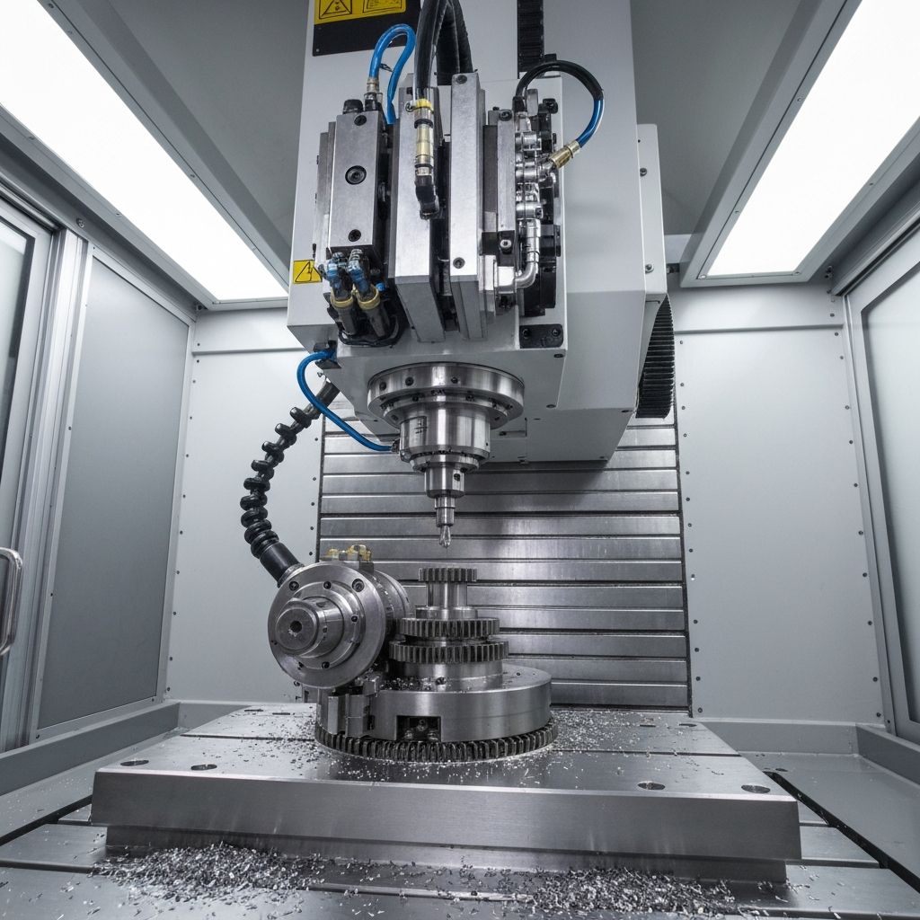 The advantages of 5-axis CNC machining